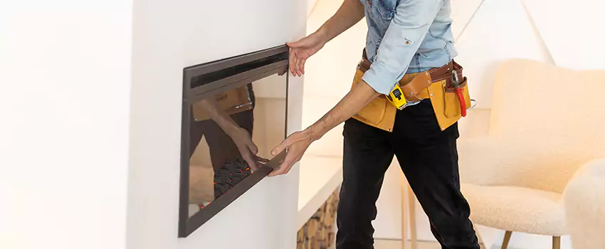Metal Fireplace Installation in White Bear Lake, Minnesota