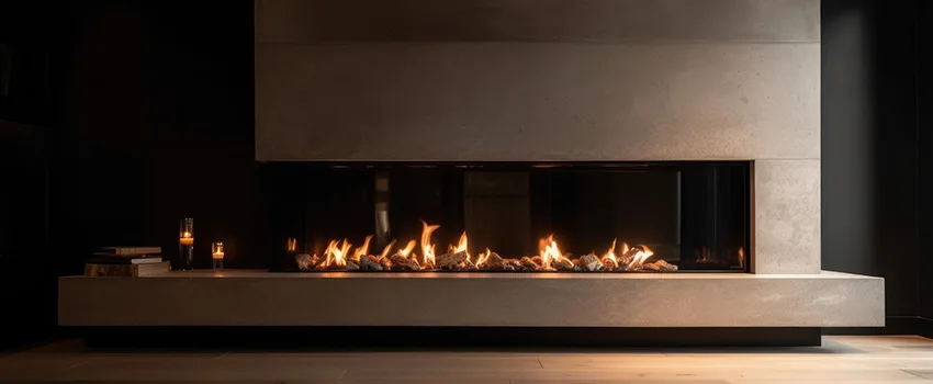 Gas Fireplace Ember Bed Design Services in White Bear Lake, Minnesota