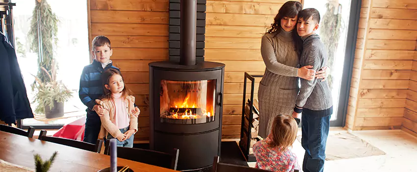 Morso Cast Iron Fireplace Insert Installation in White Bear Lake, Minnesota