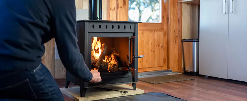 Open Hearth Wood Fireplace Installation in White Bear Lake, MN