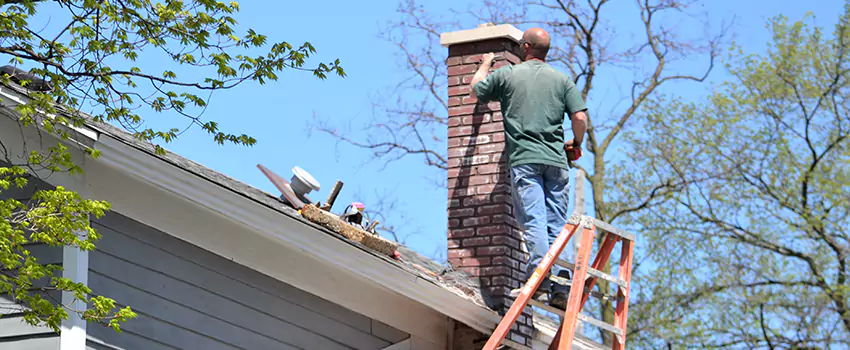 Vinyl and PVC Chimney Flashing Installation in White Bear Lake, MN