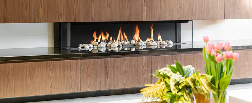 Double-height Fireplace Design Refurbishment in White Bear Lake, Minnesota
